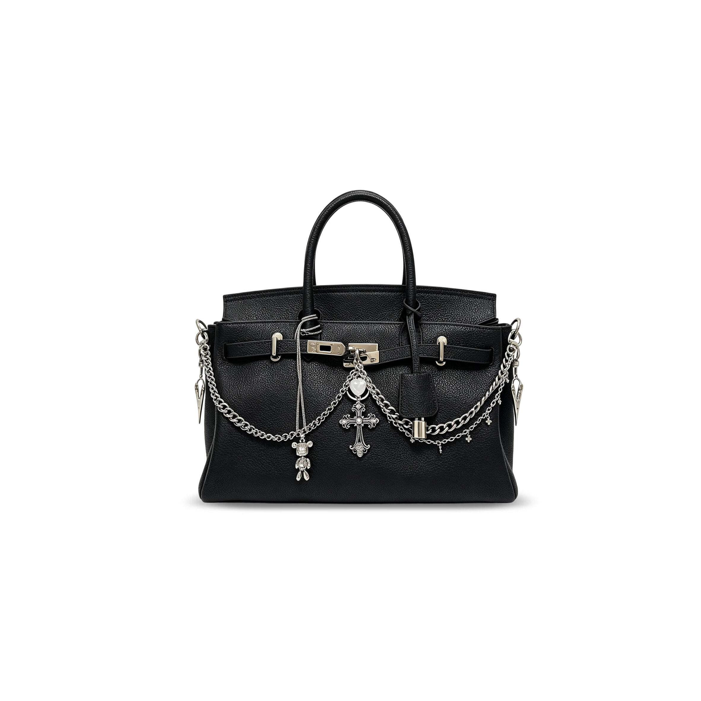 H**me5 master birkin 20 togo palladium hardware (20*15*10cm)